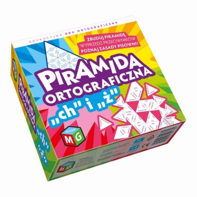 Piramida ortograficzna CH i Ż - gra edukacyjna